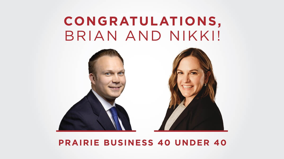 Two FIBT Employees Named to Prairie Business 40 Under 40