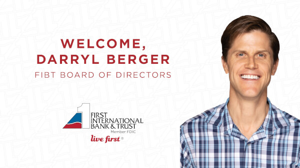 FIBT Welcomes Darryl Berger To Board of Directors